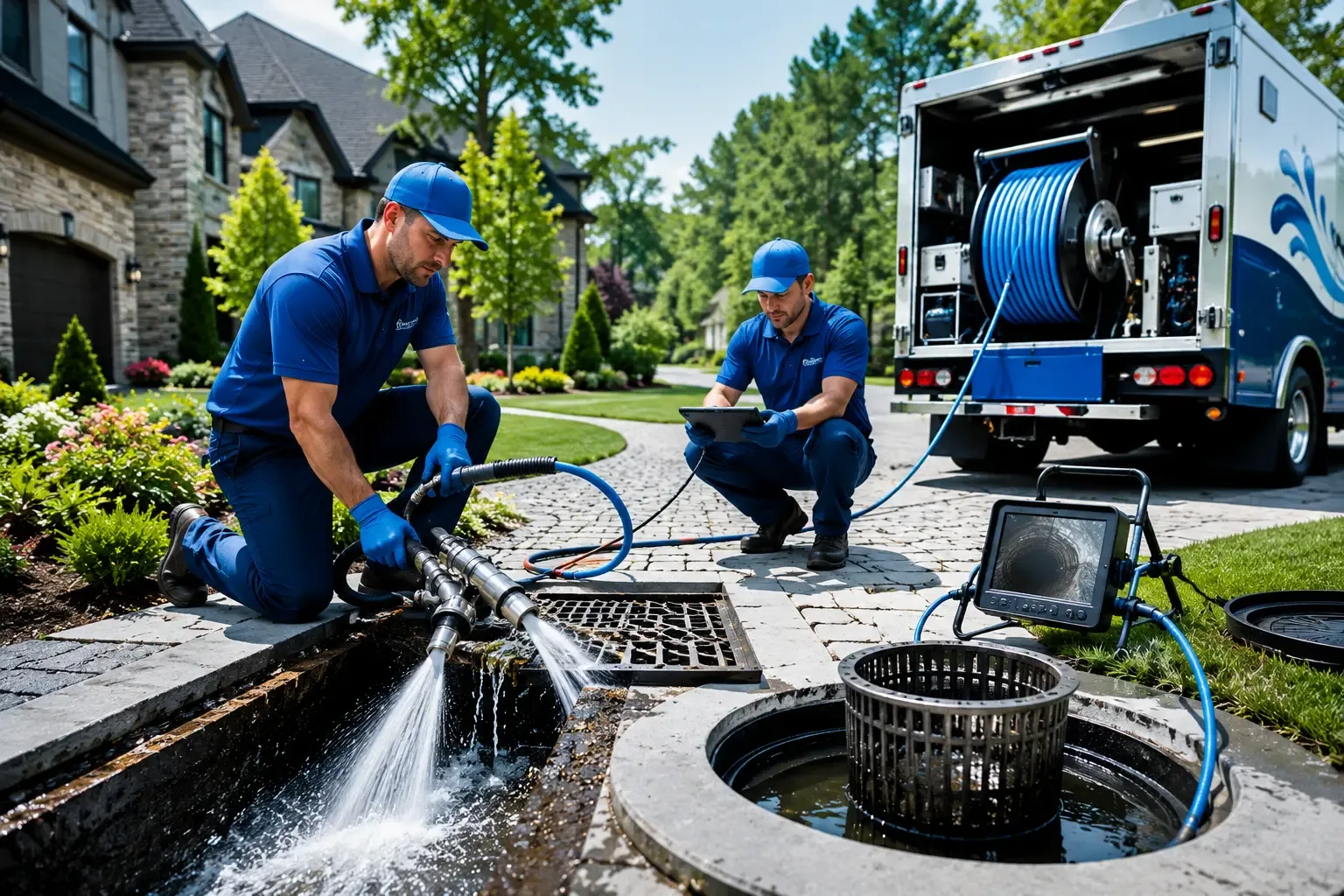 Local outdoor drain cleaning professionals in Alvada, OH